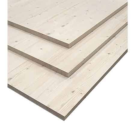 PANNELLO LAMELLARE IN ABETE 80x40 cm - spess. 1,8 mm