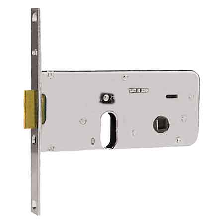 SERRURE À MORTAISER À ENCASTRER ART. 710 ISEO E70 - Têtière 20 mm