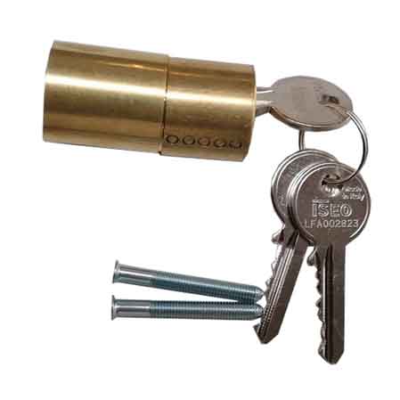 CILINDRO ESTERNO FISSO 'F5' ISEO Per porte con spessore max 50 mm