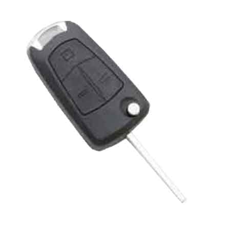 COQUE DE CLÉ DE VOITURE OPEL « HU100RS8 » 3 boutons