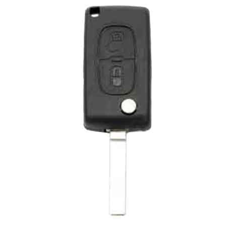 GUSCIO PER CHIAVE AUTO CITROEN/PEUGEOT 'VA2BRS2' 2 Bottoni