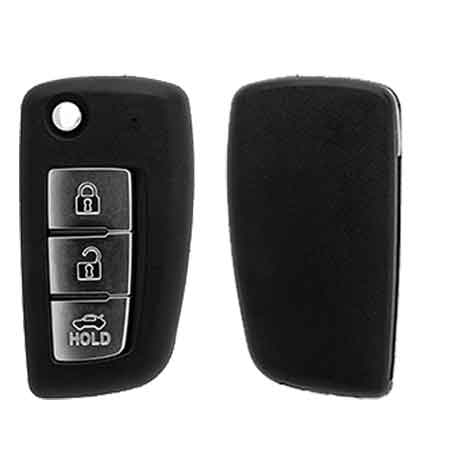 GUSCIO PER CHIAVE AUTO NISSAN 'NSN14ERS8' 3 Bottoni