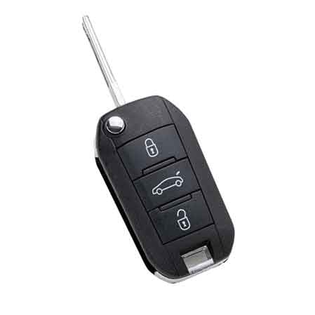 RADIOCOMANDO PER AUTO CITROEN/PEUGEOT 'HU83R21' 3 Bottoni