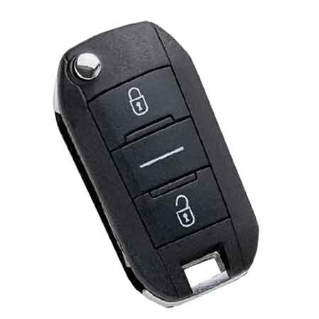 RADIOCOMANDO PER AUTO PEUGEOT/CITROEN/OPEL/FIAT/TOYOTA 'HU83R30' 3 Bottoni