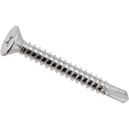 VIS AUTO-PERCEUSE TÊTE FRAISÉE BOMBÉE ZINGUÉE 4,8x38 mm