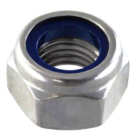 DADO AUTOBLOCCANTE INOX M8