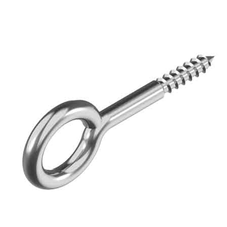 OCCHIOLO A VITE INOX 5x52 mm (Ø 12 mm)