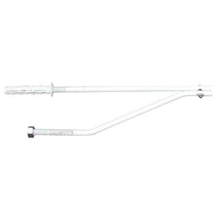 VERSTELLBARE KONSOLEN FÜR RINNENBECKEN 345 mm - 2 Stück pro Packung