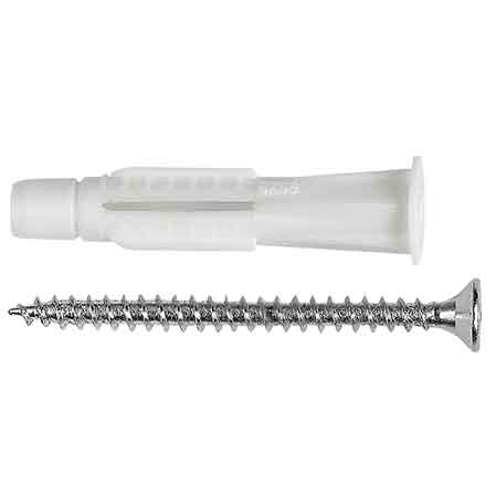 TASSELLO CON VITE 'BT02' Ø 10x60 mm - vite 6x70 mm