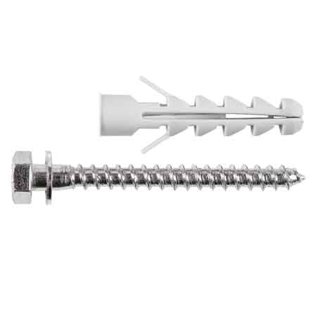 CHEVALET AVEC VIS ET BORD « AZ01 » Ø 12x60 mm - vis 8x70 mm