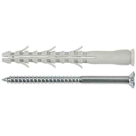 TASSELLO PROLUNGATO CON VITE TORX 'BE09' Ø 10x100 mm