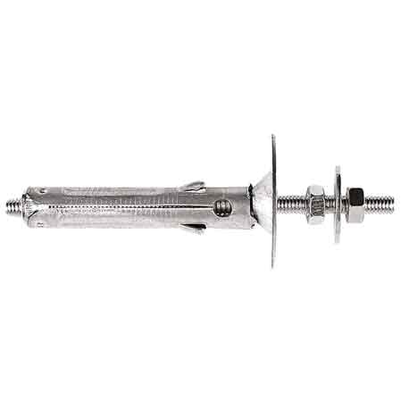 TASSELLO IN ACCIAIO CON VITE DOPPIA 'DY05' Vite M5 - Ø 9x40 mm