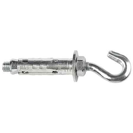 TASSELLO CON GANCIO 'DX03' M6 - Ø 10x45 mm