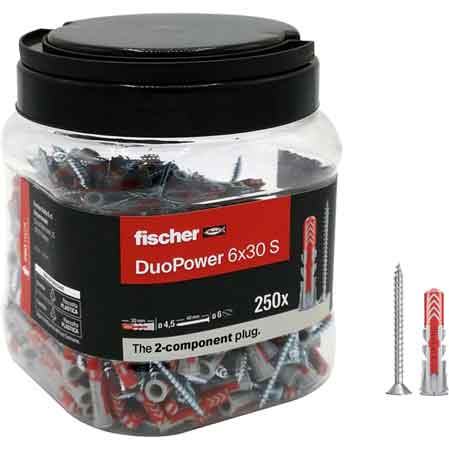 CHEVALET AVEC VIS « DUOPOWER » EN POT 6S – Pot 250 pièces