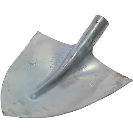BÊCHE POINTUE SANS ÉPAULE N° 0 (280x285 mm) - 0,850 kg