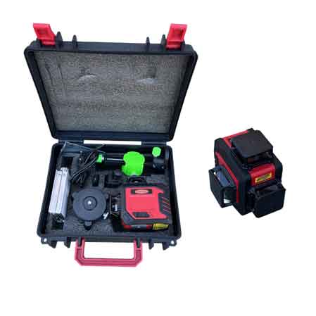 LIVELLO LASER 3 LINEE CARDINALE Colore verdi, portata fino a 40 mt