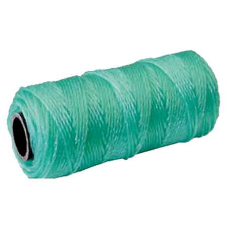 FILO DA MURATORE POLIETILENE VERDE 100 mt