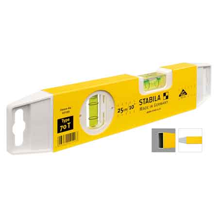 LIVELLA CORTA 70T STABILA 25 cm