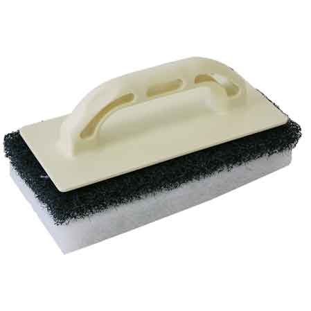 TALOCHE EN FIBRE POUR NETTOYAGE CARRELAGE 25x12 cm