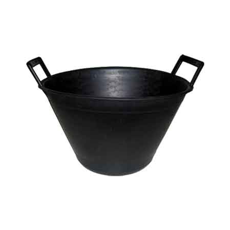 SECCHIO MURATORE DUE MANICI 10 LT Colore nero