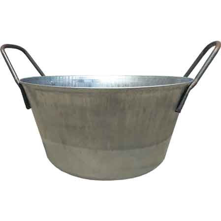 SECCHIO MURATORE ZINCATO 11 LT