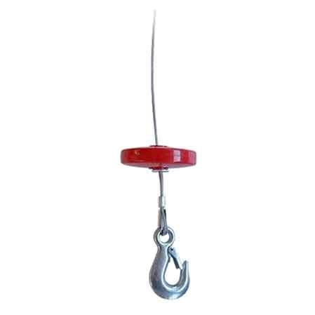 CAVO C/ PESO E GANCIO DI RICAMBIO PER 'TIRATUTTO' Mod 125 Ø 3x12 mt
