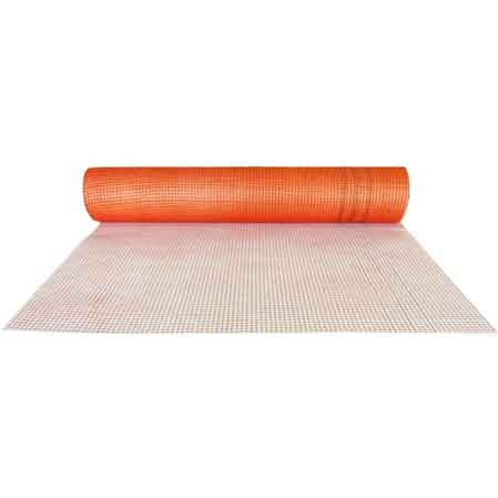 RETE PORTAINTONACO ARANCIO rotolo 1x50 mt