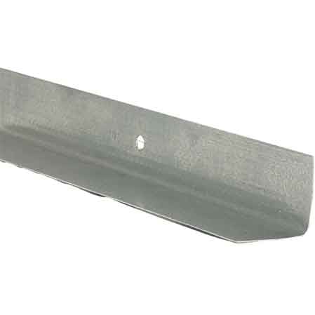 PROFILO PERIMETRALE TIPO 'L' PER CARTONGESSO 30x30 mm - barra 3 mt - spessore 6/10