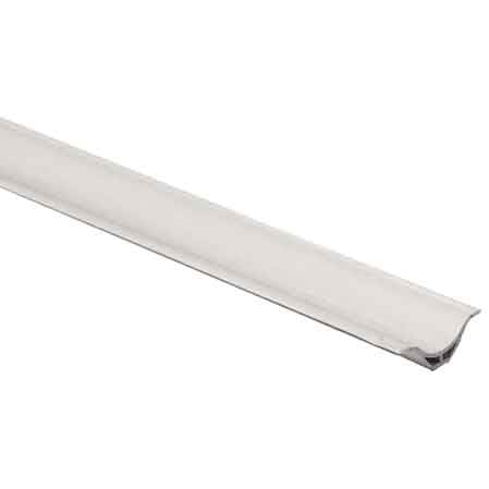 PROFIL HYGIÉNIQUE AVEC FLANCS SOUPLES 29x10h mm - 2,50 m