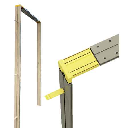 CONTRE-CHÂSSIS UNIVERSEL EN PVC « PRATIKO » 105 mm - H. 2170 mm