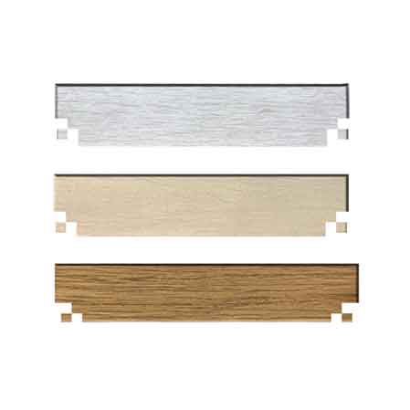 BATTISCOPA PER LAMINATO 'FIX' Colore Rovere sabbia per Colore Samyeli