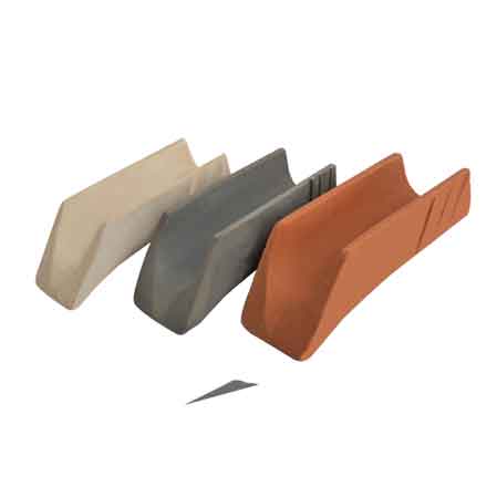 GOUTTIÈRE POUR BALCONS TYPE OUVERT 20x6 cm - Gris