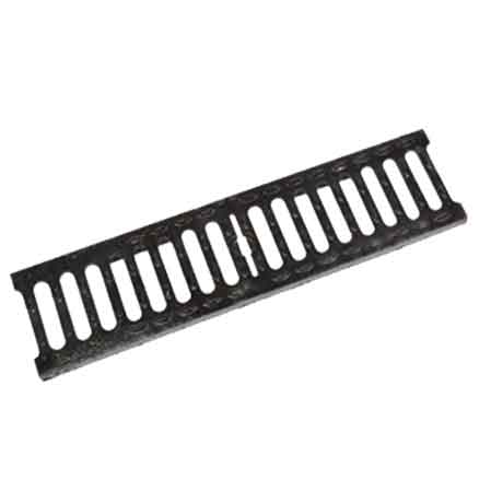 GRIGLIA IN GHISA PER CANALETTA 13x50x2 cm - Classe C250
