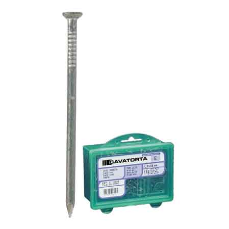 CLOUS TÊTE PLATE BRICOLINE 1 KG CAVATORTA 2,4x50 mm