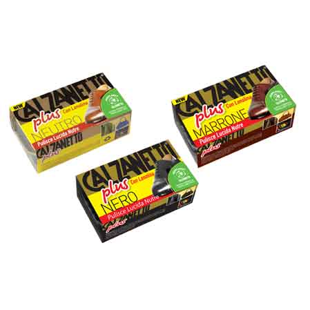 ÉPONGE À LA LANOLINE « PROPLANET PLUS » CALZANETTO Noir