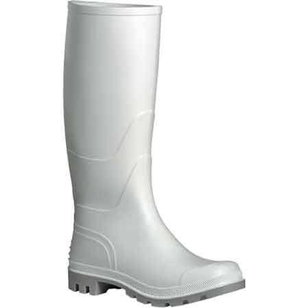 BOTTE EN PVC BLANCHE MOD. «GENOU» taille 43