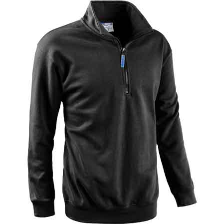 FELPA CON ZIP CORTA ANTRACITE Tg. L (52-54)