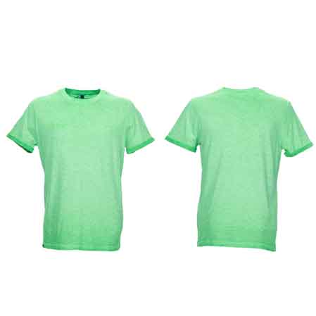T-SHIRT 'FLUO' VERDE UPOWER Tg. XL