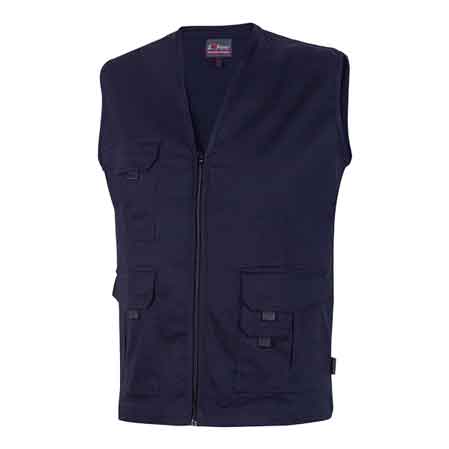 GILET MULTITASCHE 'CHICA' BLU UPOWER Tg. L
