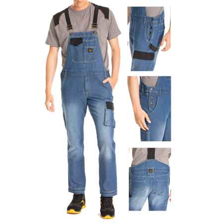 SALOPETTE MULTIPOCHES 'JIMMY' RICA LEWIS Taille 52