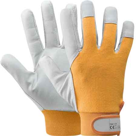 GUANTO FIORE OVINO/COTONE Tg. 10