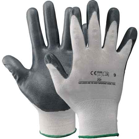 GUANTO NYLON/NITRILE SCHIUMATO Tg. 7