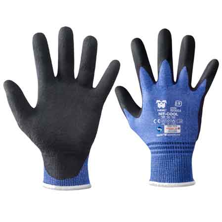 GUANTO PROFESSIONALE 'NIT-COOL' NERI Tg. 8