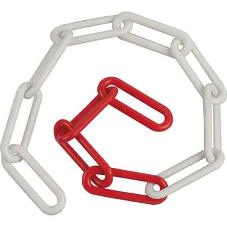CHAÎNE BICOLORE EN PLASTIQUE Ø 8 mm x 25 m