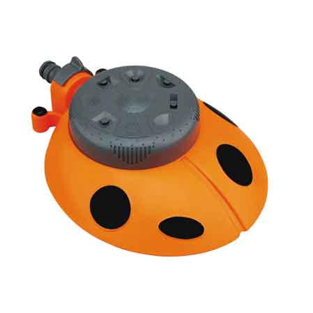 IRRIGATORE SU BASE A COCCINELLA CARDINALE