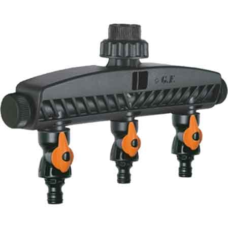DISTRIBUTORE MULTI USCITA PER RUBINETTI G.F. 3/4"