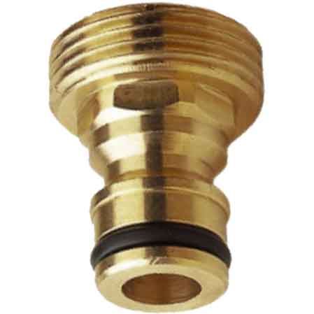 RACCORDO ADATTATORE FILETTATO MASCHIO IN OTTONE 3/4"