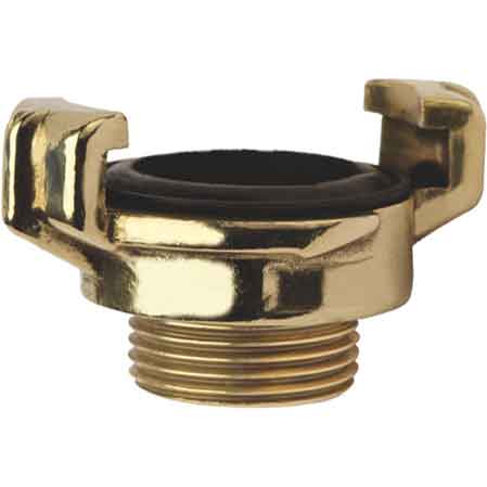 RACCORDO RAPIDO IN OTTONE CON FILETTO MASCHIO 1"1/4