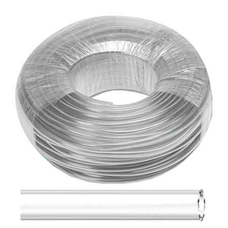 TUYAU ANTIGEL TRANSPARENT Ø 12x17 mm (1/2") - 100 m