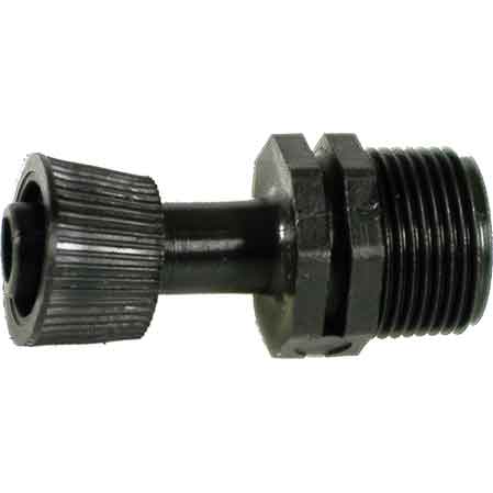 RACCORDO MASCHIO PER ALA G. Ø 16x3/4" mm